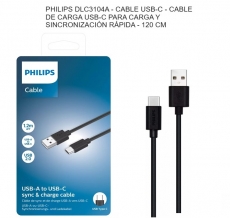 CABLE TIPO C PHILIPS 1.2 M