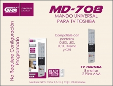 GMR PREMIUM MANDO A DISTANCIA  COMPATIBLE TV TOSHIBA