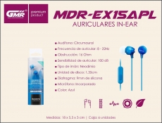 AURICULAR SONY MDREX15ALP