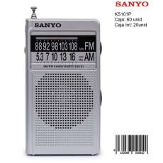 RADIO AM/FM RADIO SANYO KS101P