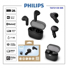 AURICULAR TWS PHILIPS TAT2139BK