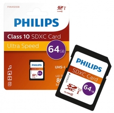 TARJETA SD 64GB PHILIPS