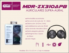 CASCO SONY CON MICROFONO  MDRZX310APB