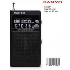 RADIO AM/FM RADIO SANYO KS101N