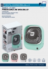 VENTILADOR RECARGABLE