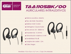 AURICULAR DEPORTIVO PHILIPS TAA1105BK