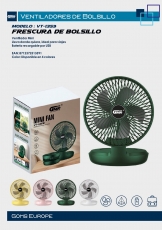 VENTILADOR RECARGABLE