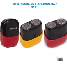 AFEITADORA VIAJE KOOLTECH RECARGABLE